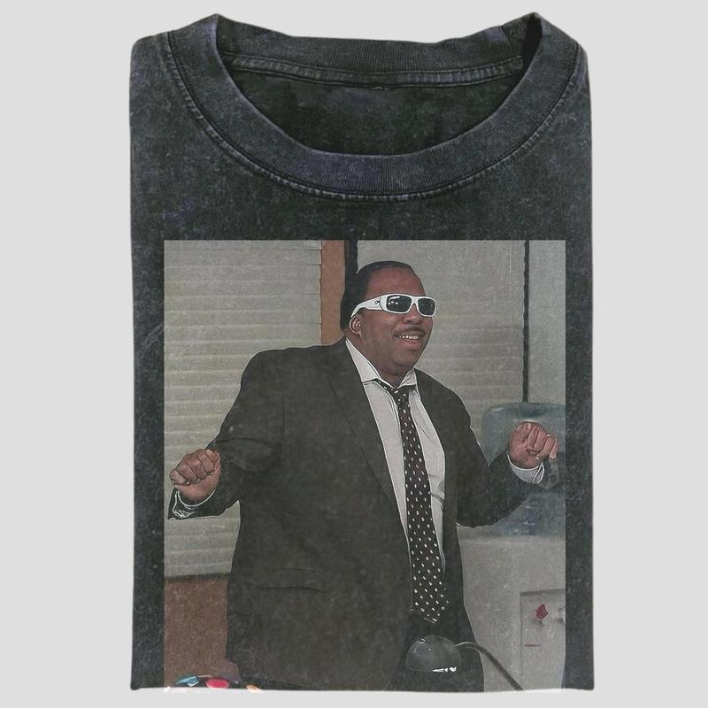 Florida Stanley Hudson Dancing Tee, The Office Funny Meme Shirt, Funny Meme Design, Crew Neck T-Shirt, Short Sleeve, Unisex Vintage Top, Streetwear Style