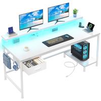 【PC Stand】39.4"D x19.6"W x35.8"H-White