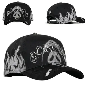 Men's Women's Flat Brim Hip Hop Baseball Cap | Streetwear Snapback Trucker Hat