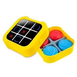5 in 1 Electronic Tic Tac Toe Game, Portable Educational Toy Gift for Kids & Adults
