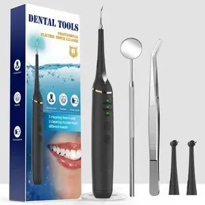 Electric Teeth Cleaner Toothbrush with 3 Cleaning Modes, Includes 3 Brush Heads, Oral Care Tool for Daily Use, Oral Hygiene Routine, Cleansing