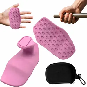 Ergonomic Non-Slip Workout Grips, Hand Grips, Gym Weightlifting Pads, Suitable for Men Women, Deadlifts Fitness Training, Palm Protection, Gym Accessories