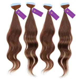 4 x Wavy Tape-In Hair Extension Bundle (40 Pieces)