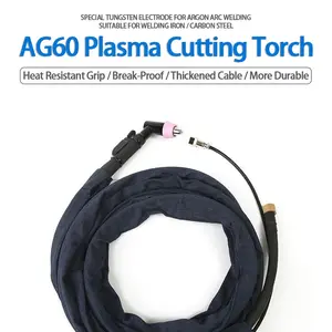 Basic Ag60 Plasma Cutting Gun 4m, Essential Tool for Precise Metal Cutting, Durable and Efficient, Ideal for Professionals and DIY Enthusiasts