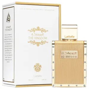 Lattafa The Kingdom for Men Eau de Parfum Spray, 3.4 Ounce
