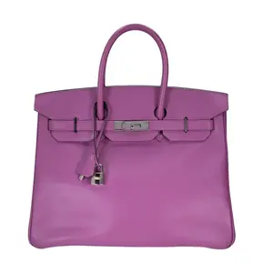 Pre-owned HERMÈS Epsom Tote Bags Birkin 35 Cyclamen