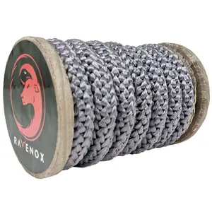 Knit Braid Polyester Rope (Grey)
