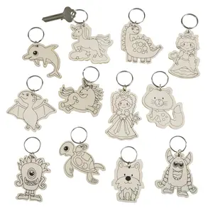 3 1/2" x 12" Bulk 144 Pc. Color Your Own Keychain Assortment