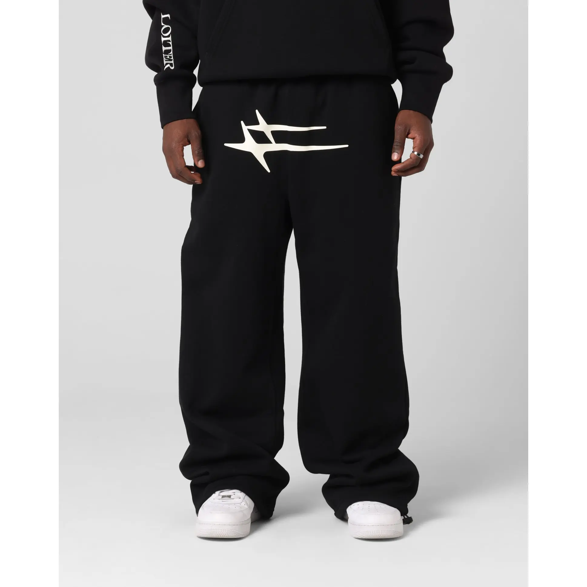 Loiter Hybrid Sweatpants Black