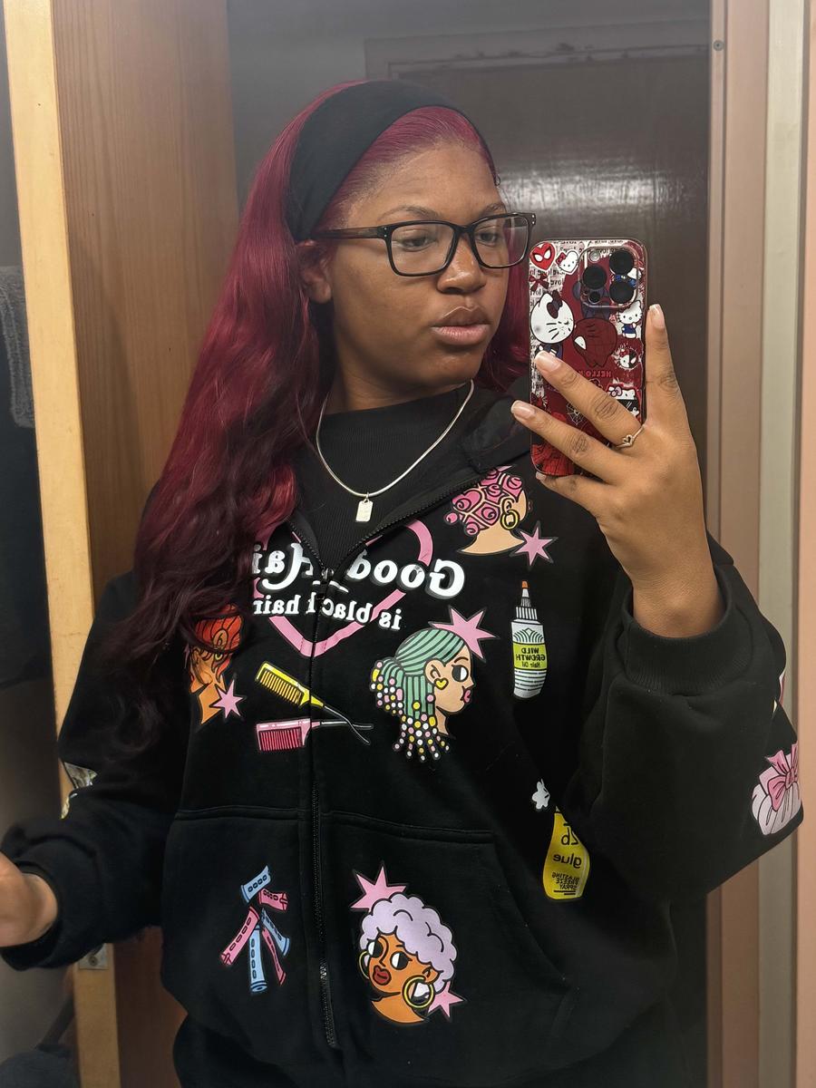 Item: 13X6 99J# Burgundy Body wave, 28''