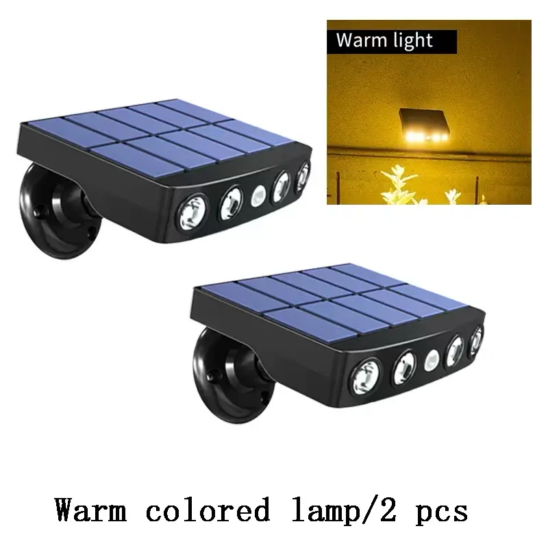 2 pcs-warm light