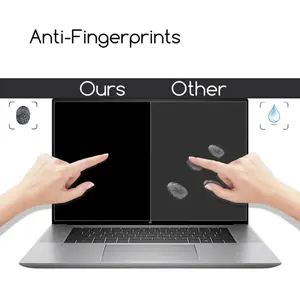 [SAMIDANN] 2pcs Anti Glare Screen Protector for MacBook Air 13 Inch Durable Plastic Film Laptop Display Enhancer Vibrant Protection Anti Fingerprint Scratch Resistant