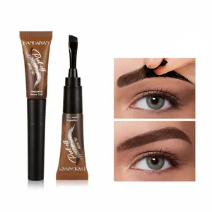 2 pcs Professional Waterproof Tattoo Eyebrow Gel Tint, Long-Lasting Brow Coloring Makeup Kit for Women, Gift Set for Eyebrow Makeup