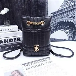 Pre-owned BURBERRY calfskin Backpacks Lola Black Backpack T ZY0000397799