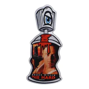 Die Hard Movie Spray Paint Can Acrylic Graphic Pin