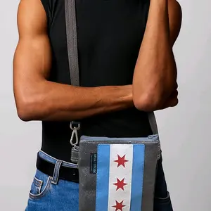 The Chicago Crossbody Bag - Stylish Crossbody Style with Iconic Flag Design