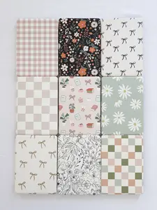 Clear & Printed Back Case with Hand Strap – Protective E-Reader Cover, Slim Lightweight Kindle Case