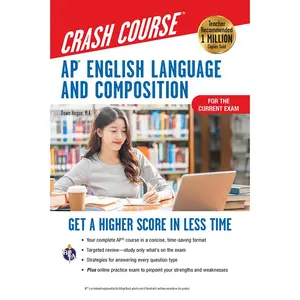 USED-Ap(r) English Language & Composition Crash Course, 3rd Ed., Book + Online: Get a Higher Score in Less Time by Hogue, Dawn (Paperback)