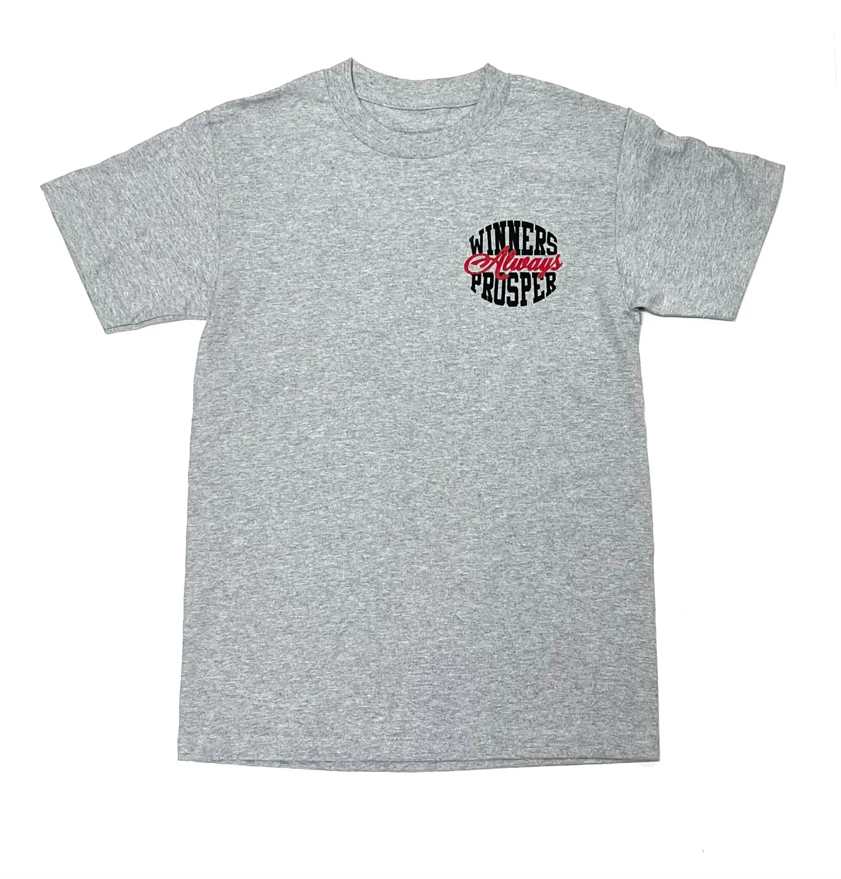 SFC “WINNERS ALWAYS PROSPER 3.0” TEE (HEATHER GREY)