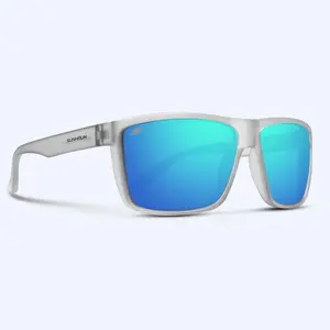 Overcast | Terrane XL Series - Polarized, UV400 Protection, Triple-Coat Scratch Resistance, Oleophobic & Saltwater Coating
