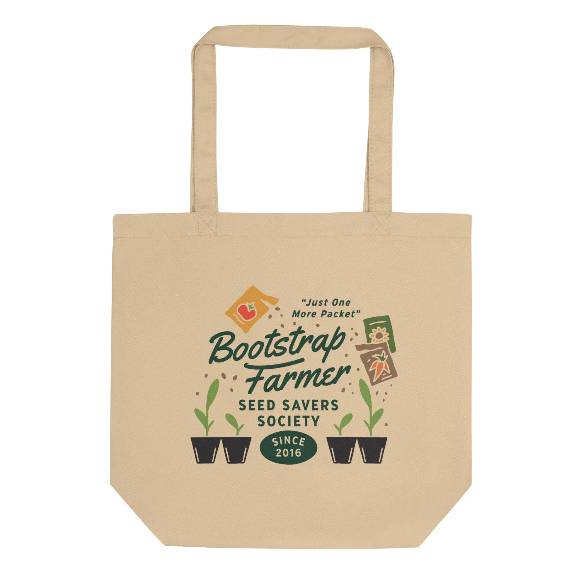 Seed Savers Society Cotton Tote Bag