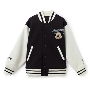 Disney Store Mickey Mouse Bomber Varsity Jacket for Women by Cakeworthy
