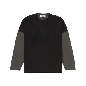 Supreme Stone Island L/S Top Black (men) by StockX