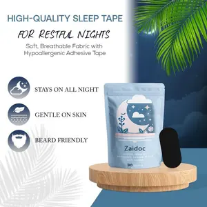Mouth Tape for Sleeping (30 Pack) - Promotes Restful Sleep & Reduces Snoring, Hypoallergenic Medical Grade Adhesive Comfort