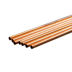 Round Copper Tube: 3/16" OD x 0.014" Wall x 36" Long (7 Pieces)