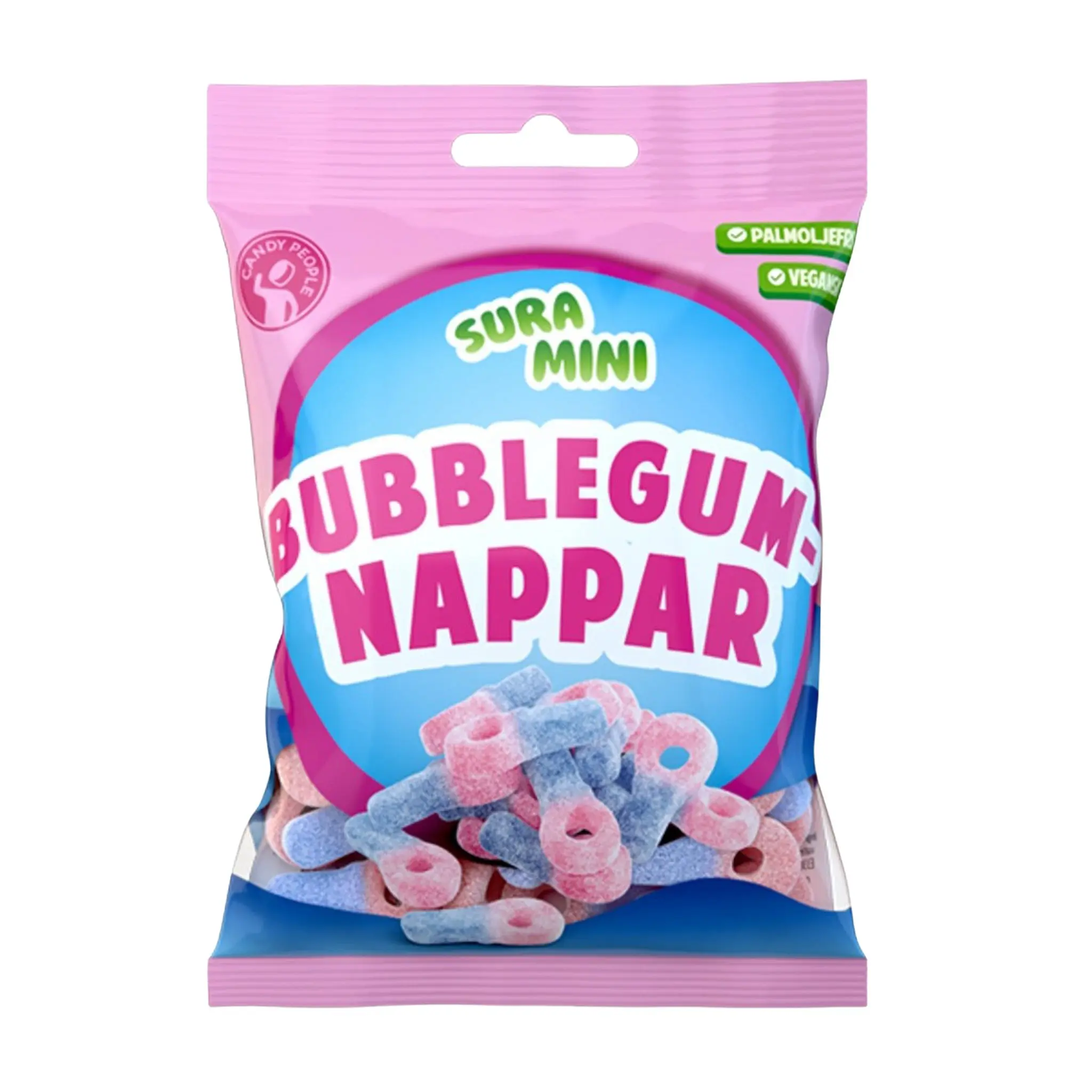 Bubblegum Pacifiers Sour Mini