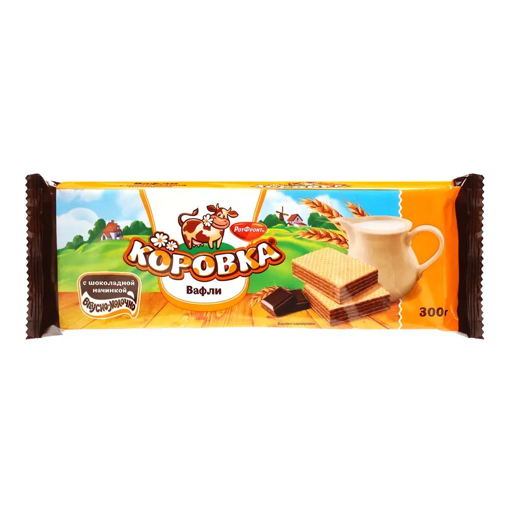 Wafers Korovka with Chocolate – 10.58 oz (300gr)