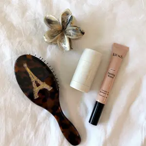 Acetate hair brush and comb