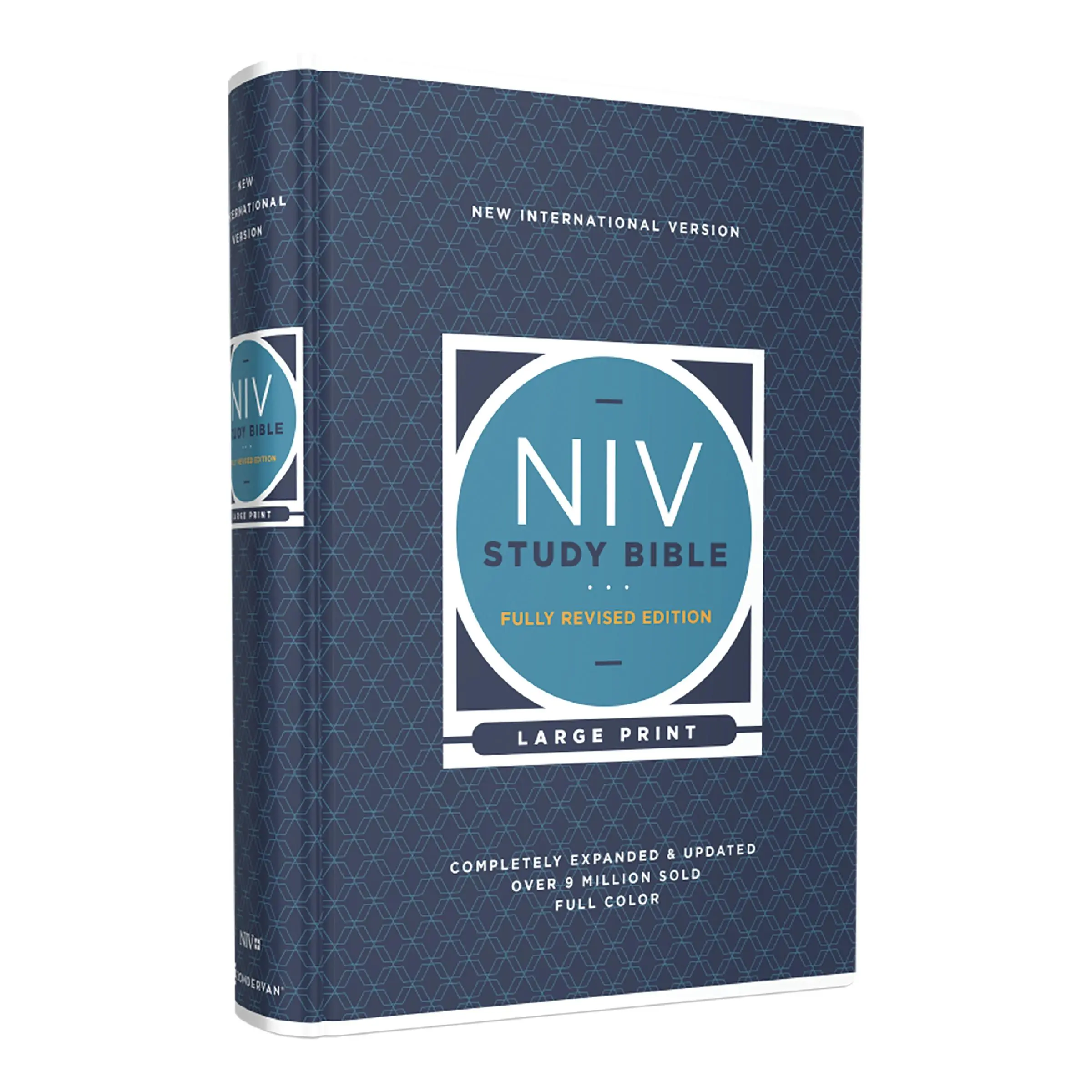 NIV Study Bible, Fully Revised Edition (Study Deeply. Believe Wholeheartedly.), Large Print, Hardcover, Red Letter, Comfort Print (NIV Study Bible, Fully Revised Edition) by Kenneth L. Barker||Mark L. Strauss||Jeannine K. Brown||Craig L. Blomberg||Michae