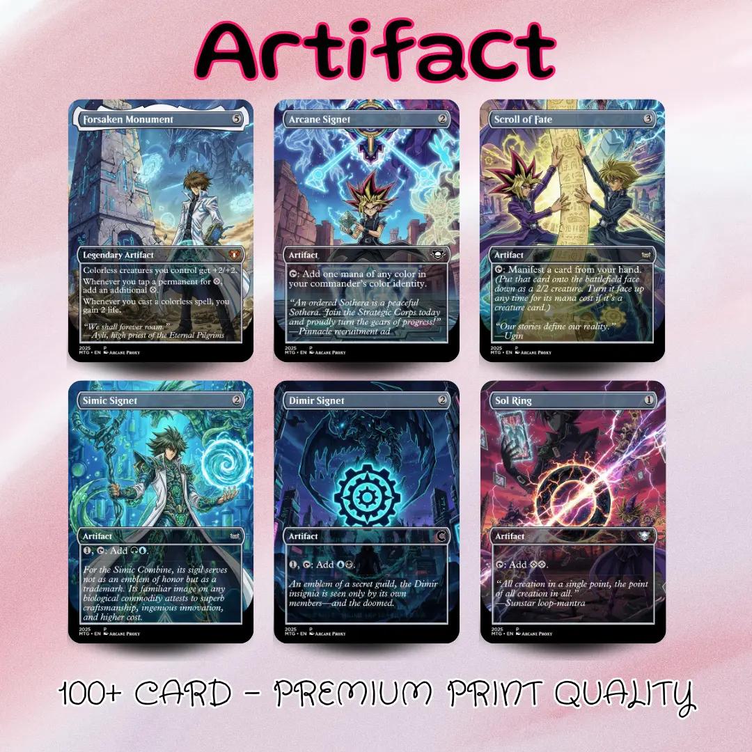 Duel Monster Proxy Commander Deck | Proxy Card, 100 Card and Token, Ready  to Play EDH Deck | Anime Fantasy Magic Commander Gift for Players - TikTok  Shop