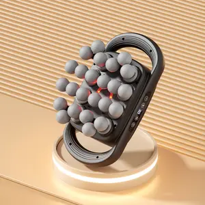 High-Quality 24-head Massage Gun, Deep MuscleRelaxation Tool, Portable Design, Ideal Gift forFriends & Family armrest massager handheld muscle massager rechargeable Adjustable Red Light Therapy