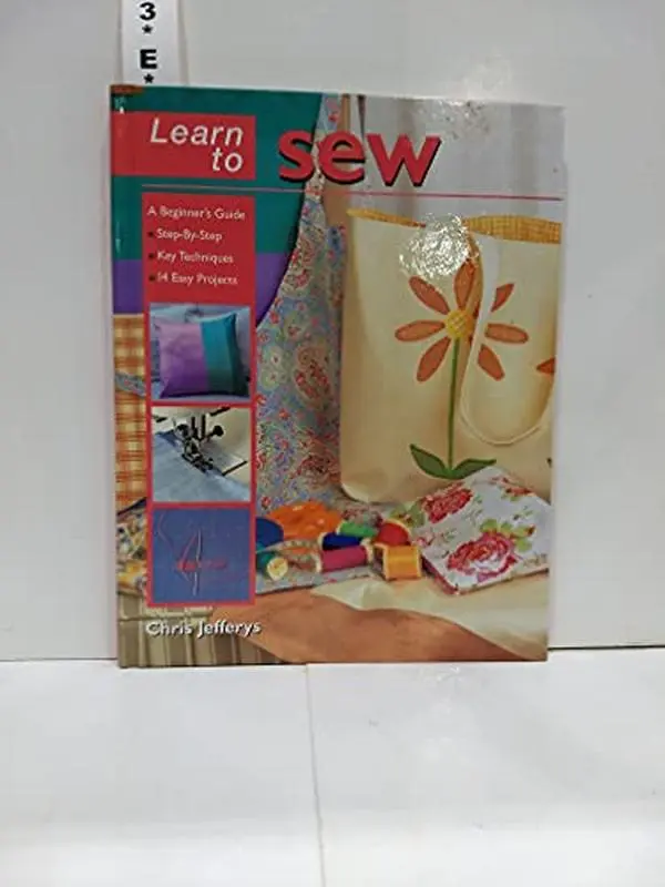 USED Book - Learn to Sew by Chris Jefferys (Hardcover) - english