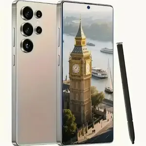 S25 Ultra Unlocked 5G Android 14 Smartphone.12GB+512GB,6.8" HD Display,68MP+108MPCam,6800mAh, Dual Card, Built-in Pen, FaceUnlock, , Case & Protector