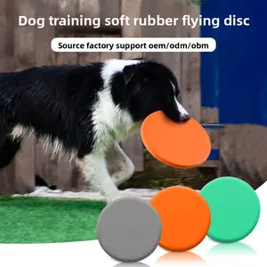 Chew Resistant Floating Silicone Frisbee for Pets