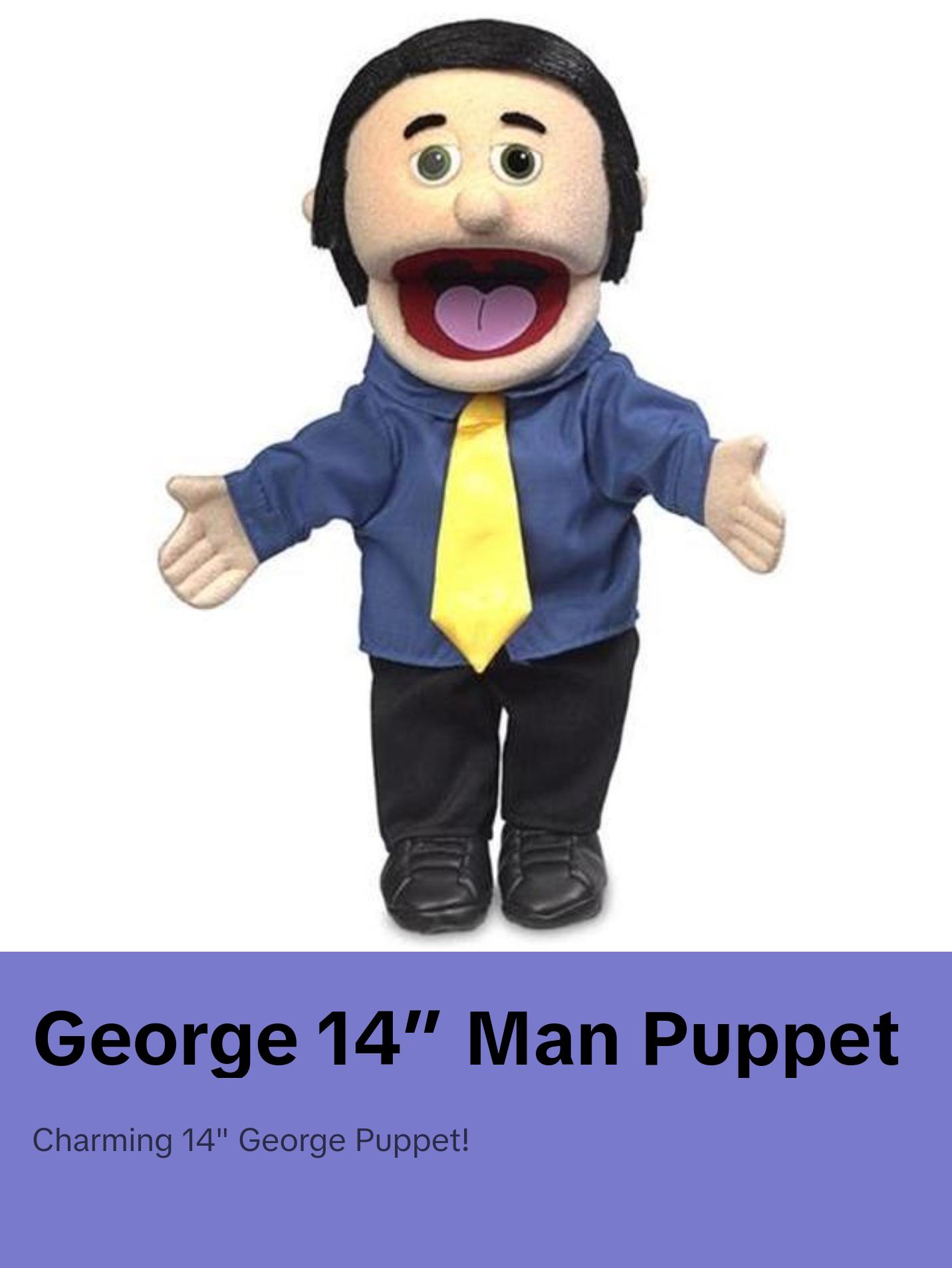 George, Man Puppet, Peach Skin (14