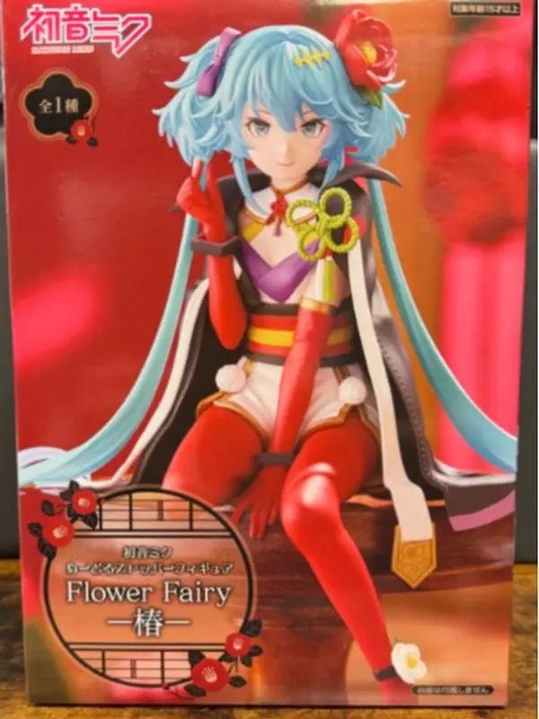 Fyuru Noodle Stopper Figure Series Hatsune Miku - Flower Fairy Camellia