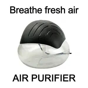 3.0Newly upgraded version Black Air Purifier Water Filter Air Cleaner For Home With LED Night Light, Essential Oil Aromatizer, For Smoke & Pets Aromatic Fragrance Machine