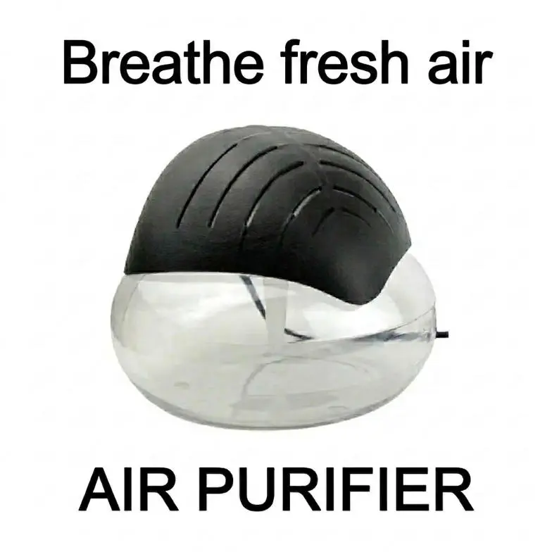 Black 3.0 Newly Upgraded Home Air Purifier with Water Filter, LED Aromatherapy Light, Humidifier, Aroma Diffuser, Essential Oil Function, Eliminates Smoke & Pet Odors, Enhances the Ambiance for Bedrooms