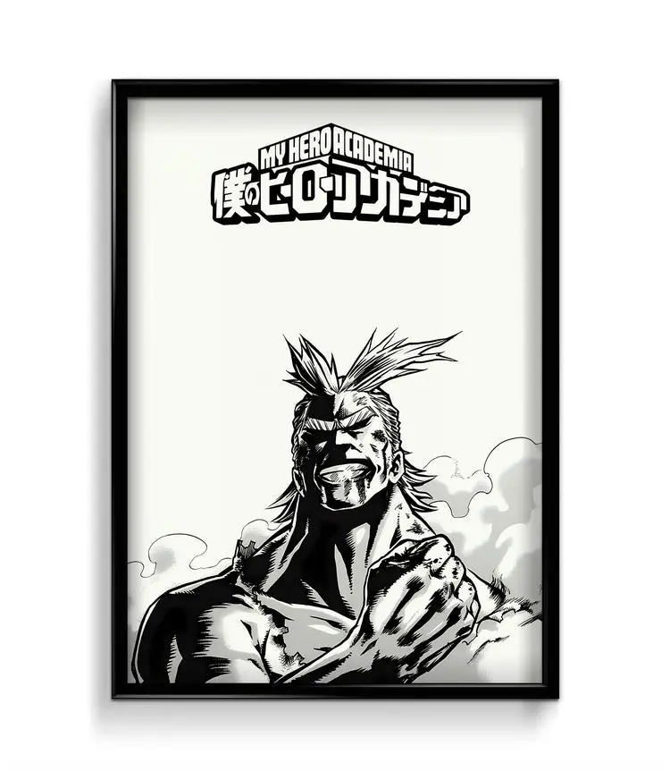 All Might Poster Print