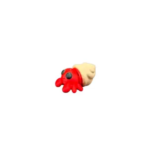 Hermit Crab Fidget | 3D Printed Articulated Mini Ocean Desk Pet