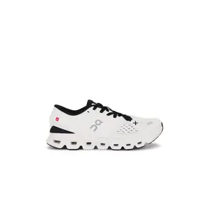 On Cloud X 4 Sneaker in Ivory & Black