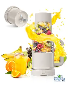 Portable Blender Lid fits for Stanley 40 oz Adventure Quencher & Quencher H2.0 FlowState Tumblers – Turn Your Tumbler into a High-Speed Personal Blender | Cordless, Rechargeable, Leak-Proof