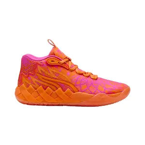 PUMA Mens Mb.01234 Mash-Up Basketball Sneakers Shoes - Orange
