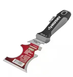 15-in-1 Painters Multi-Tool, Stainless Steel Blade, Comfortable Soft-Grip Handle for Secure Grip