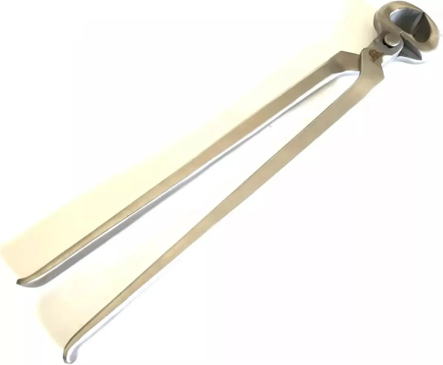 15-Inch Premium Vanadium Steel Hoof Nipper, Farrier Tool with Dull Finish for Horse Hoof Trimming, Rust-Resistant, Ergonomic Grip, Long-Lasting Durability