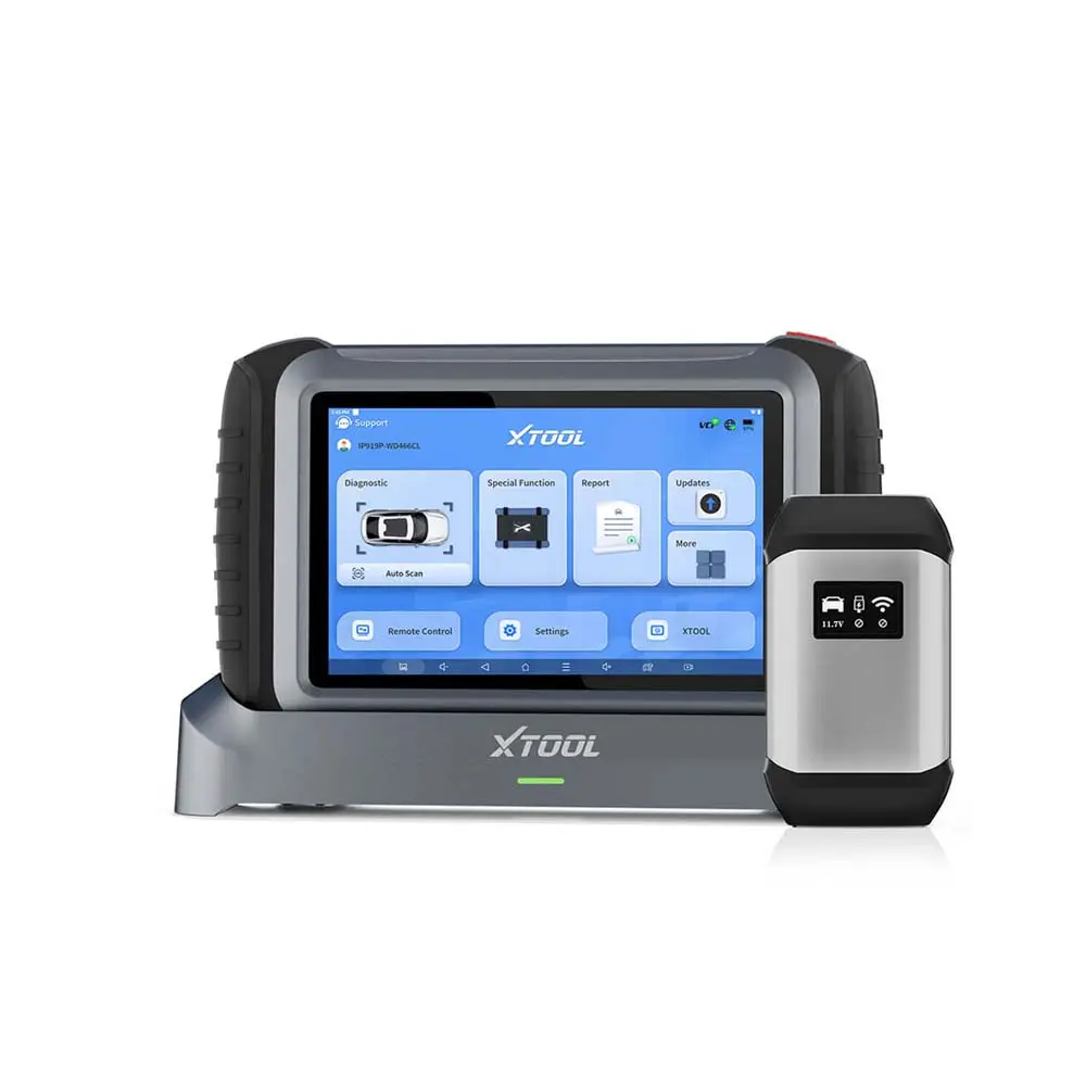 XTOOL IP919 Bidirectional Automotive Diagnostic Tool with ECU Coding, 42+ Special Functions and Topology Mapping